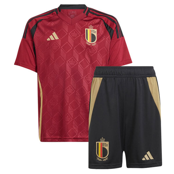 Belgium-Home-Kids-Football-Kit-2024 Belgium Home Euro 2024 (Kids) - Image 1