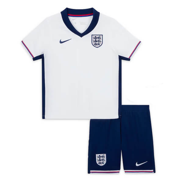 England-Home-Kids-Football-Kit-2024 England Home Euro 2024 (Kids) - Image 1