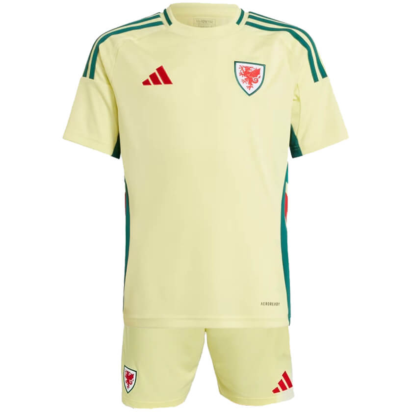 Wales-Away-Kids-Football-Kit-2024 Wales Away Euro 2024 (Kids) - Image 1