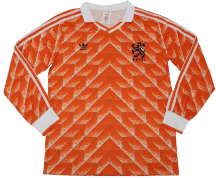 Netherlands Home 1988 Long Sleeve