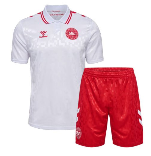 Denmark-Away-Kids-Football-Kit-2024